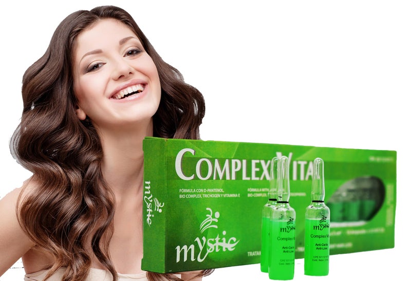 Kleravitex Mystic Complex Vital Ampoules For Hair Loss and Thinning - Regrowth Treatment With Biotin Bio-Complex and Tocopherol (Pk.10) - Image 1